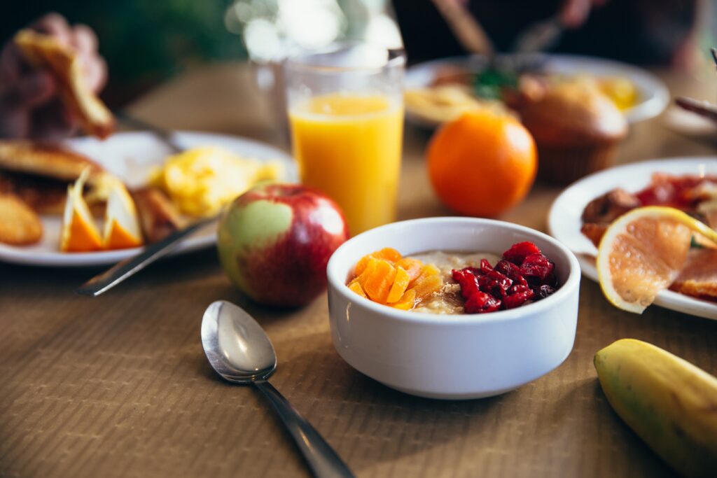 Not skipping breakfast can help you lose weight.