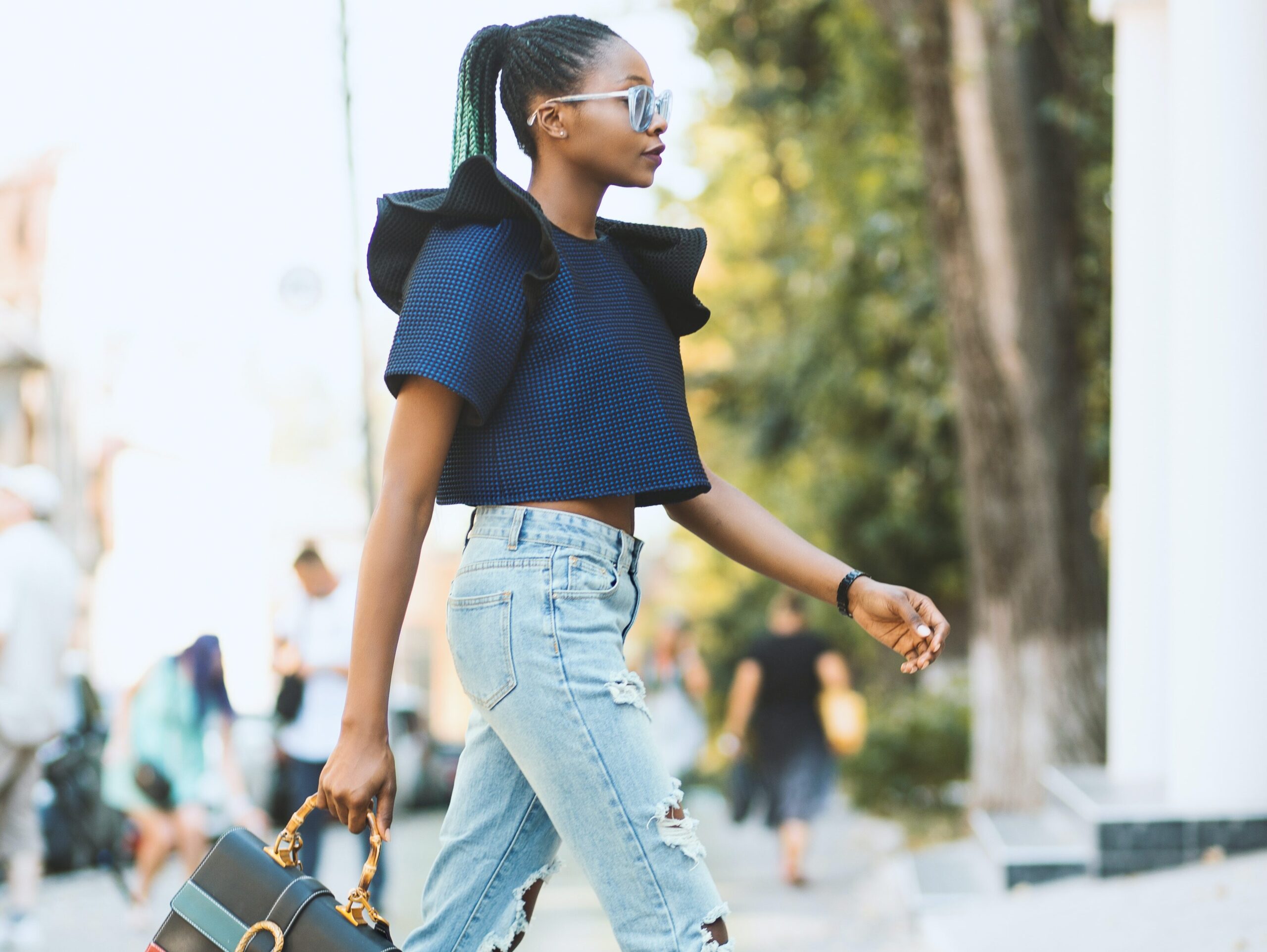 Brisk walking reduces stress and boosts your metabolism.