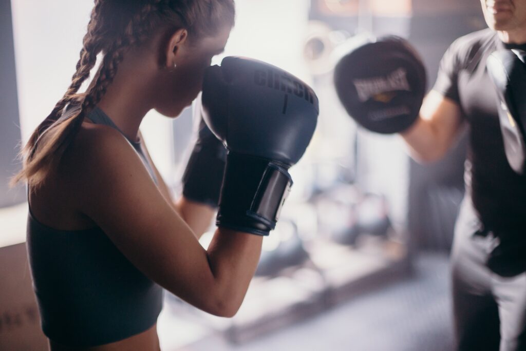 Cardio exercises weight loss: Boxing.