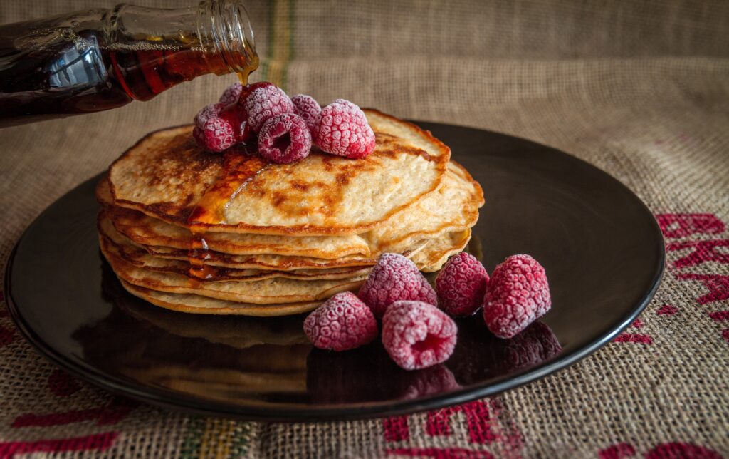 Meal plan on a budget: protein pancakes.